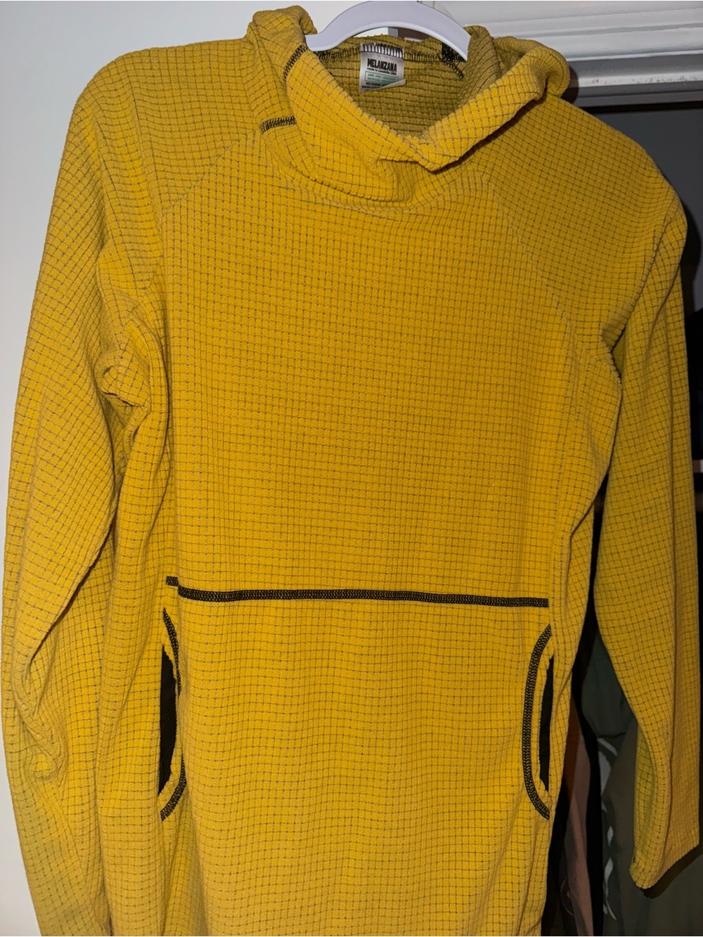 Melanzana Yellow Turtleneck Pullover